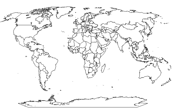 afrique monde carte en ligne