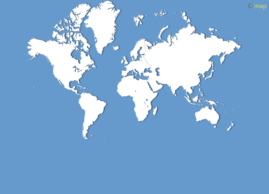 blank map of world continents. Blank World map Flash and eps