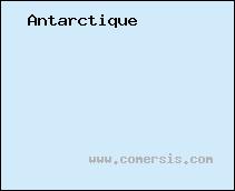 carte d'Antarctique