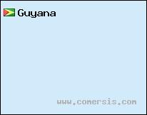 carte de Guyana