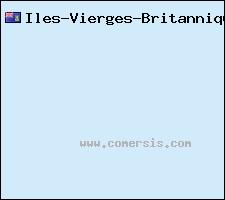 carte de Îles Vierges Britanniques