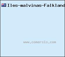 carte de Îles (malvinas) Falkland