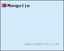 carte de Mongolie