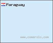 carte de Paraguay