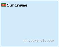 carte de Suriname