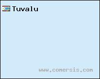 carte de Tuvalu