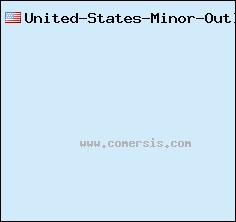 carte d'United States Minor Outlying Islands